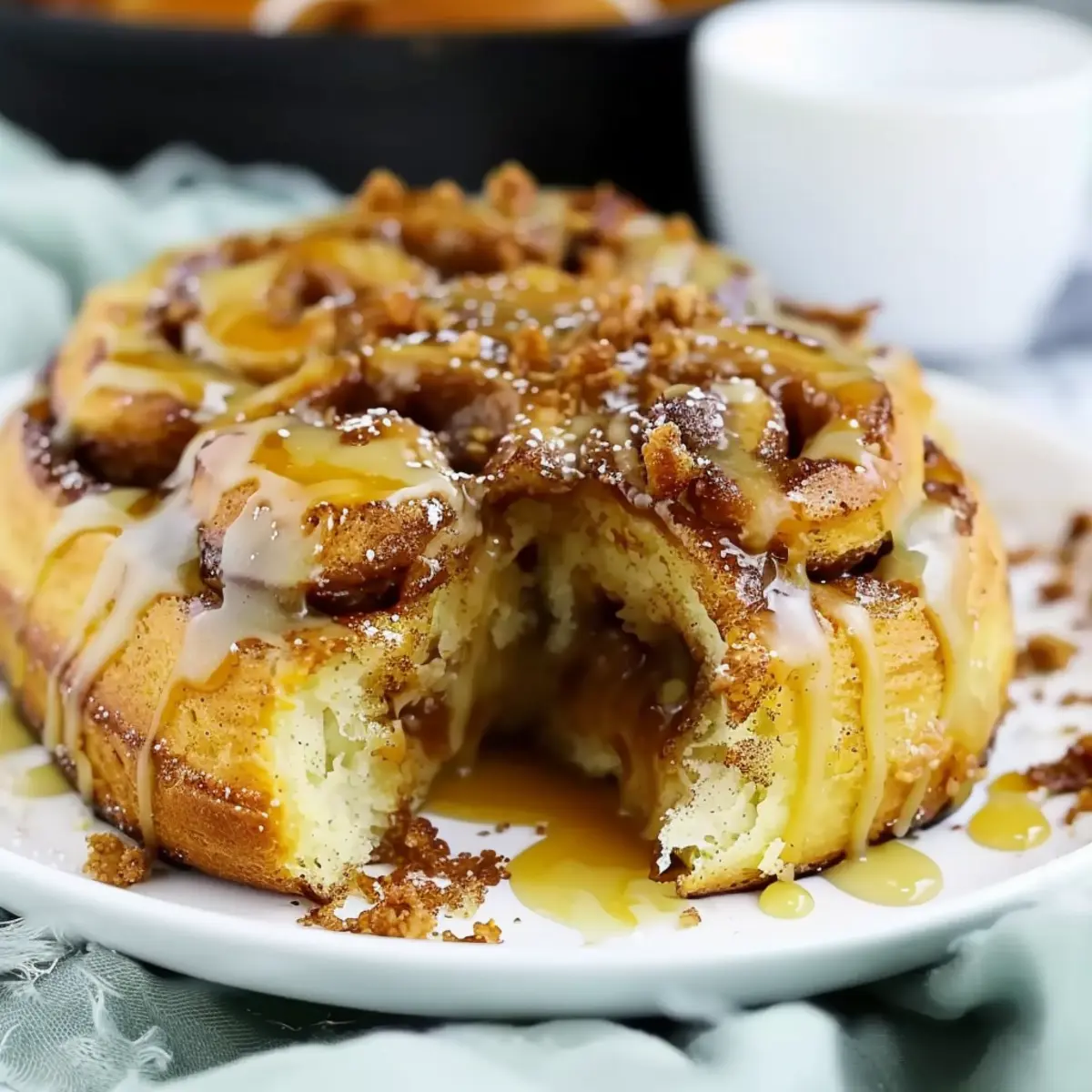 Biscoff Cinnamon Rolls