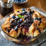 Blueberry French Toast Casserole