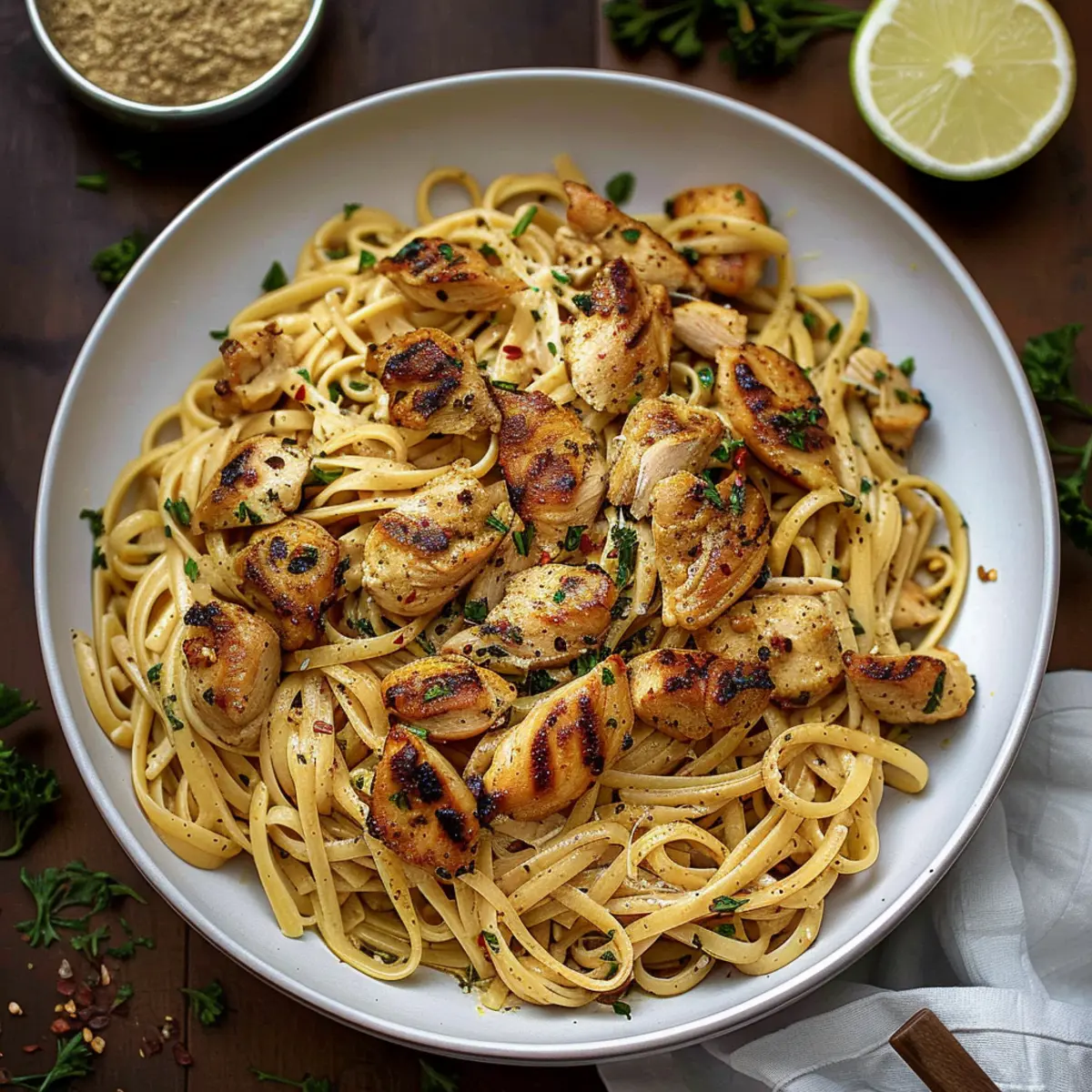 Cowboy Butter Chicken Linguine