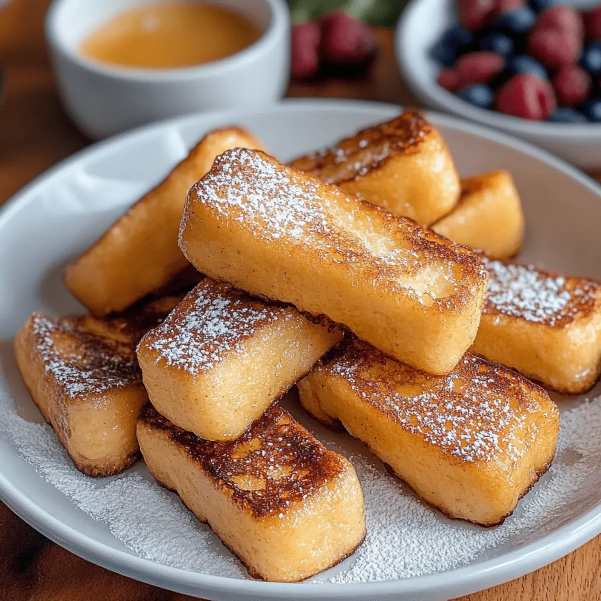 Air Fryer French Toast Sticks