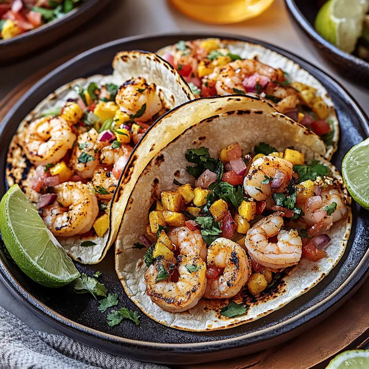 Air Fryer Shrimp Tacos