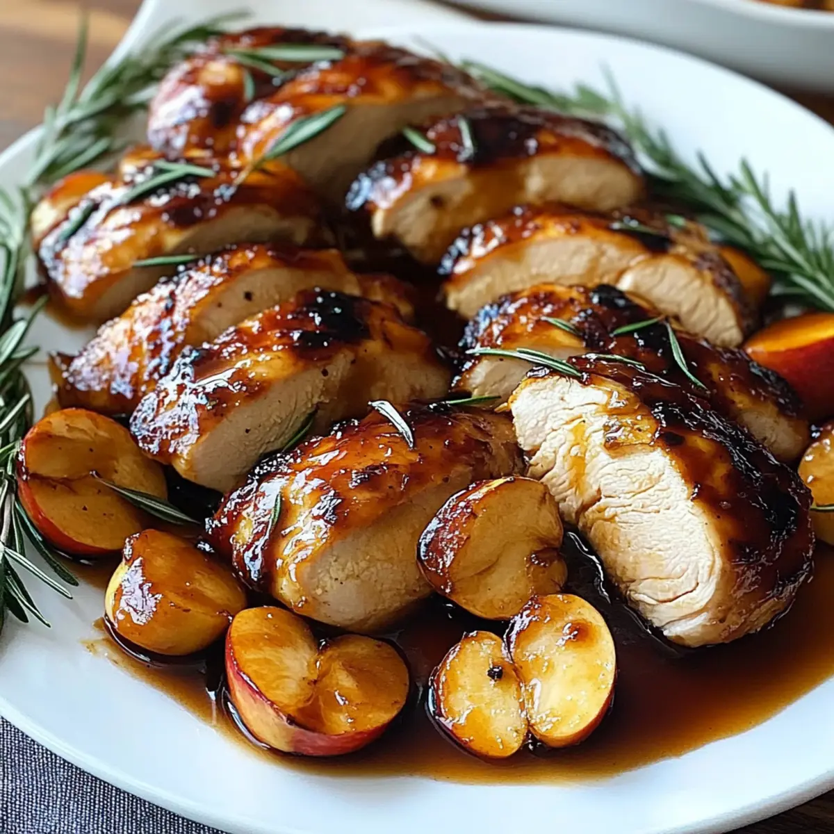 Apple Cider Glazed Chicken