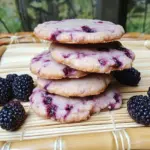 Black Raspberry and Lemon Shortbread Cookies Recipe