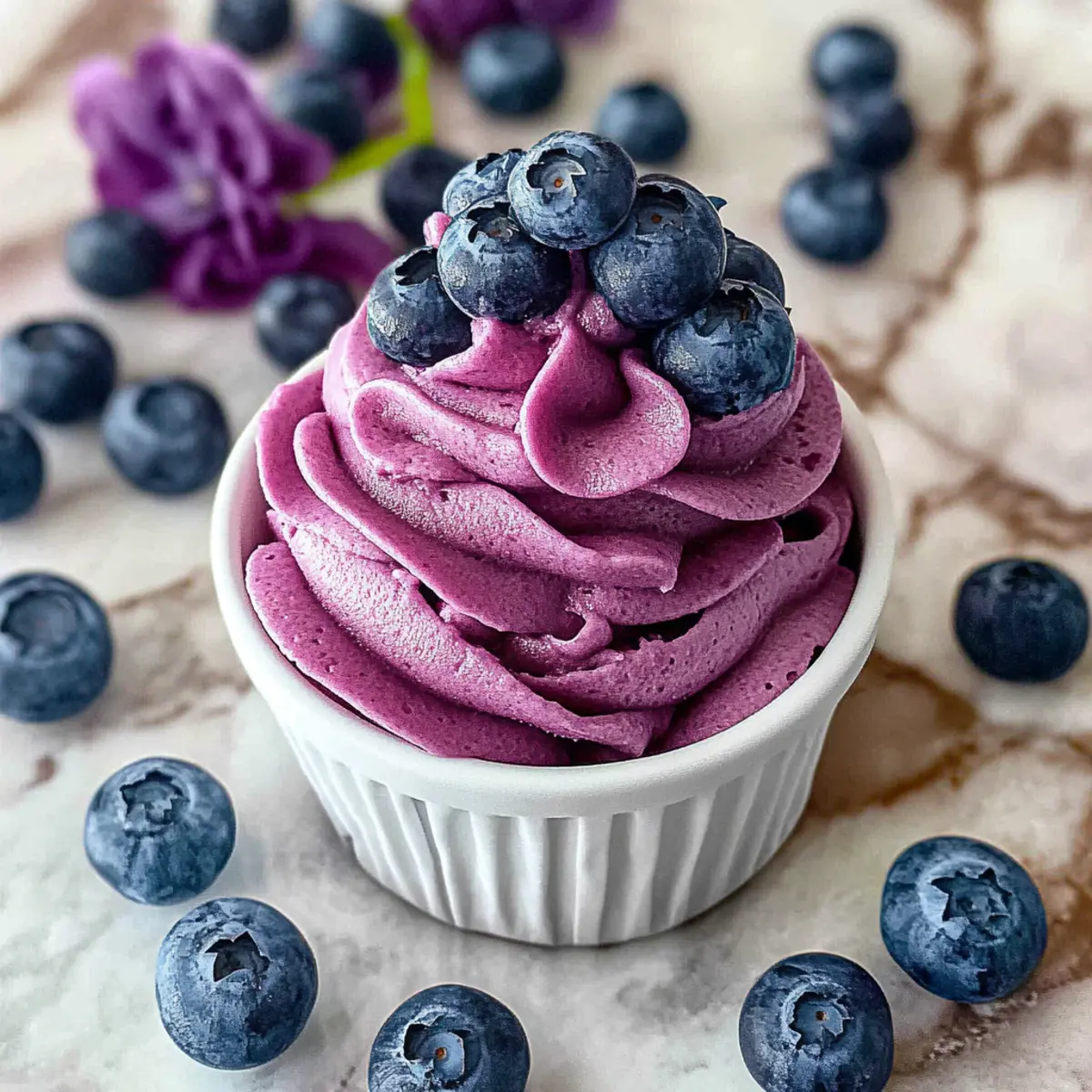 Blueberry Frosting