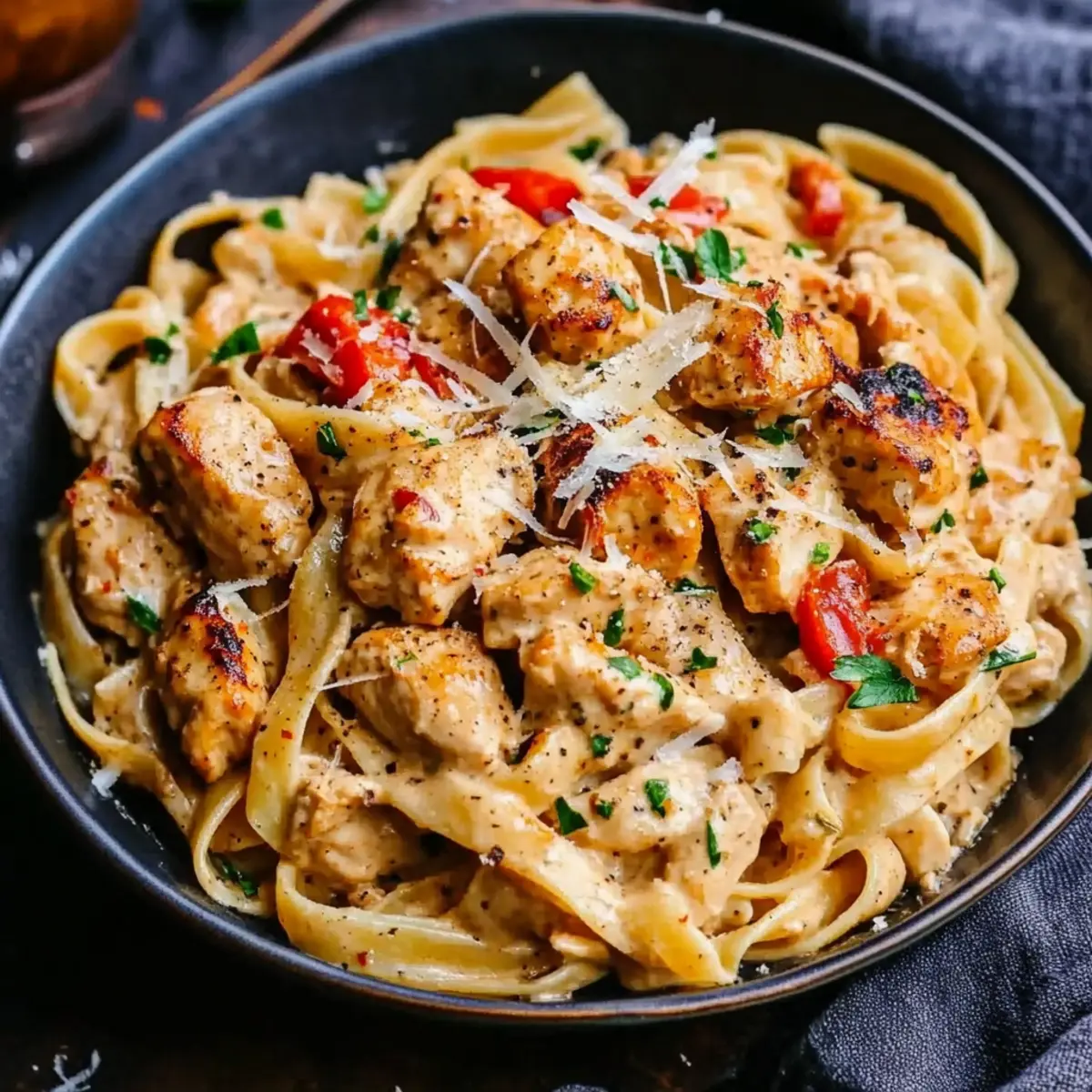 Creamy Cajun Chicken Pasta