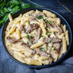 Creamy Steak Pasta