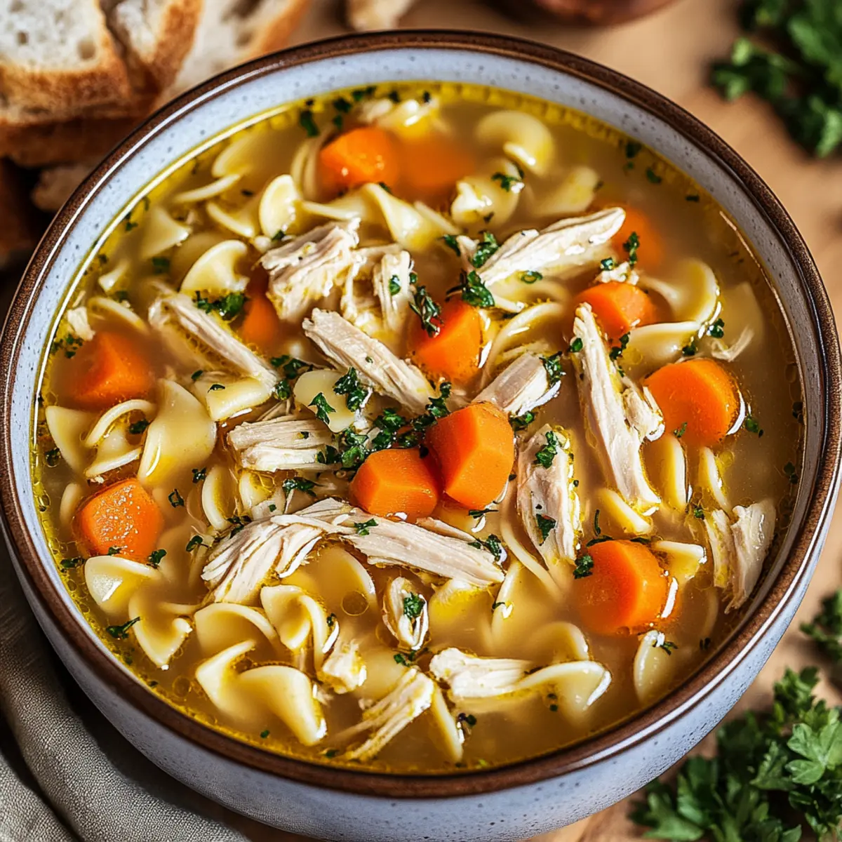 Instant Pot Chicken Noodle Soup