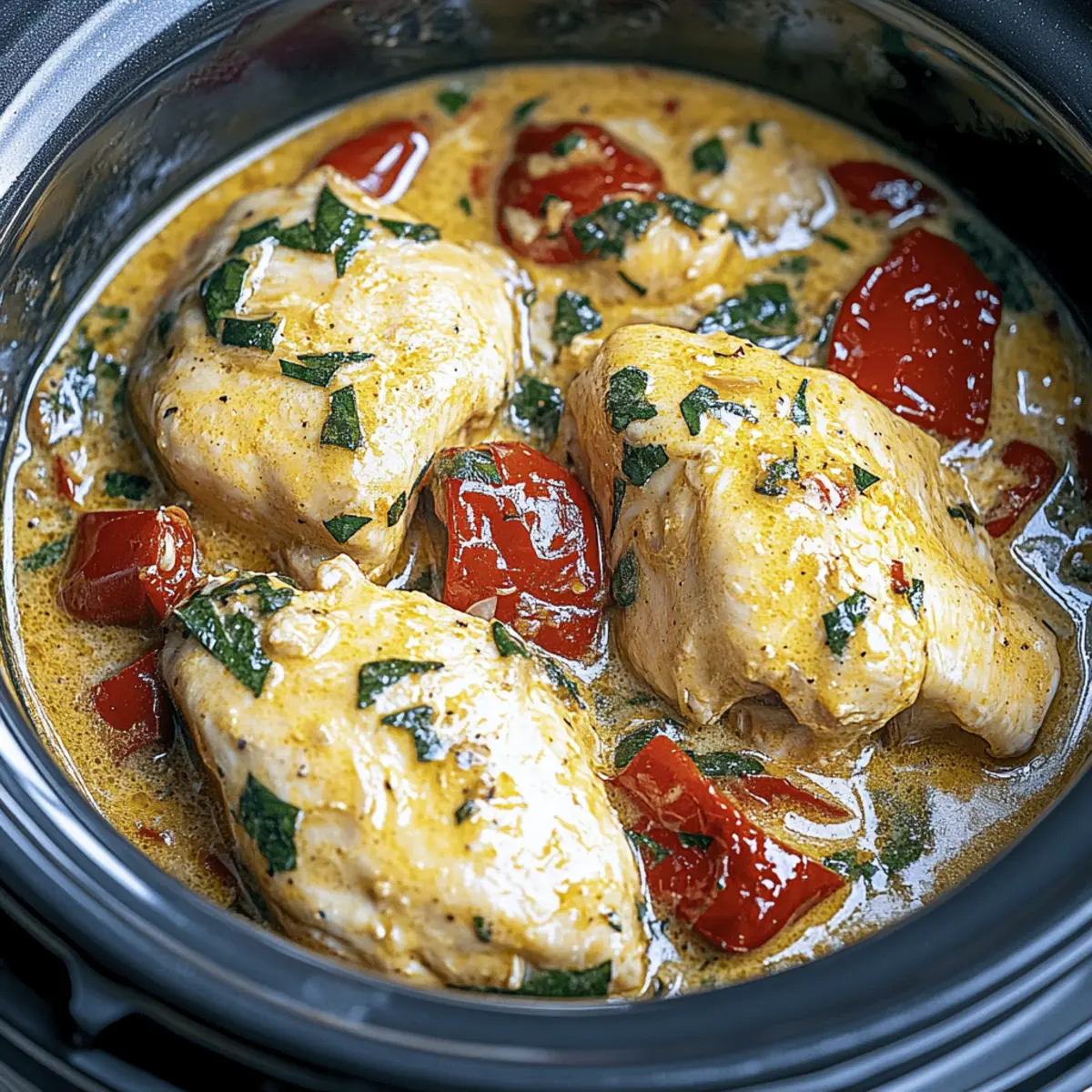 Instant Pot Tuscan Chicken