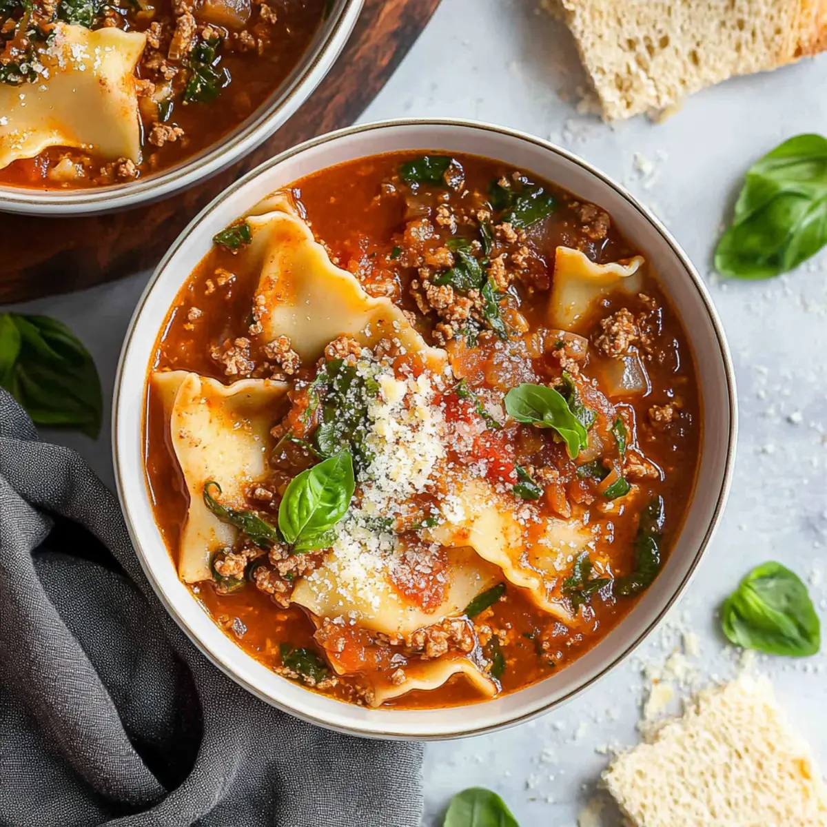 Lasagna Soup