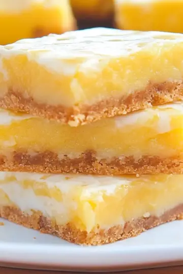 Lemon Brownie Bars Recipe