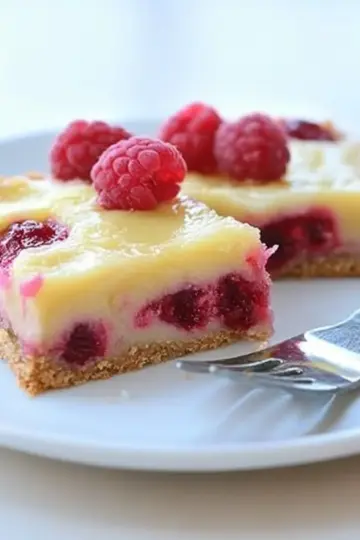 Lemon Raspberry Bars