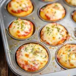 Muffin Tin Pizza Bombs
