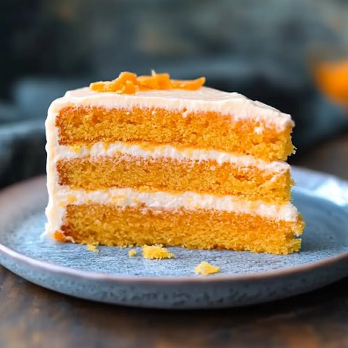 ORANGE CREAMSICLE CAKE