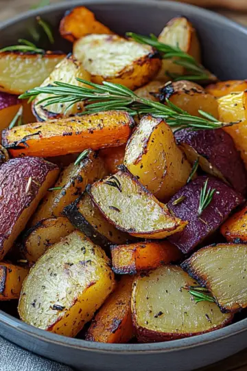 Roasted Root Vegetable Bowl
