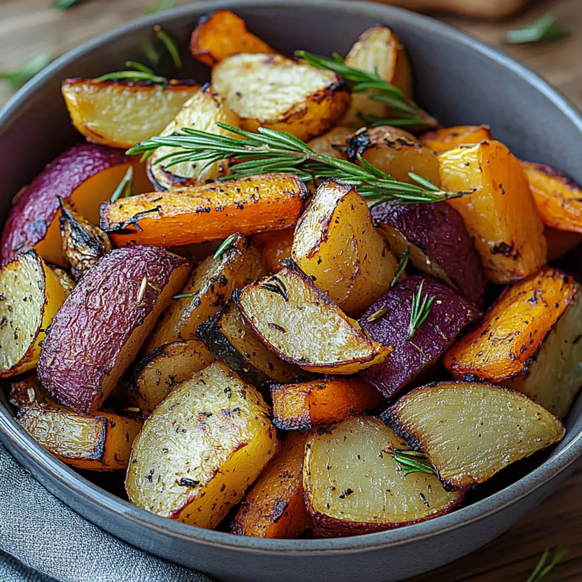 Roasted Root Vegetable Bowl
