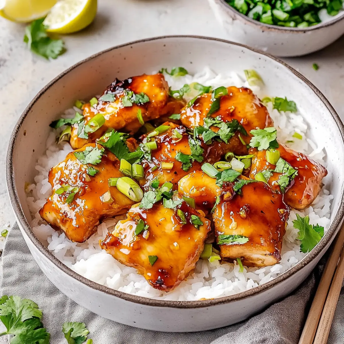 SHEET PAN BAKED HONEY GARLIC CHICKEN THIGHS