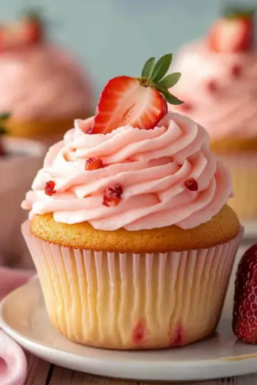 Strawberry Cupcakes