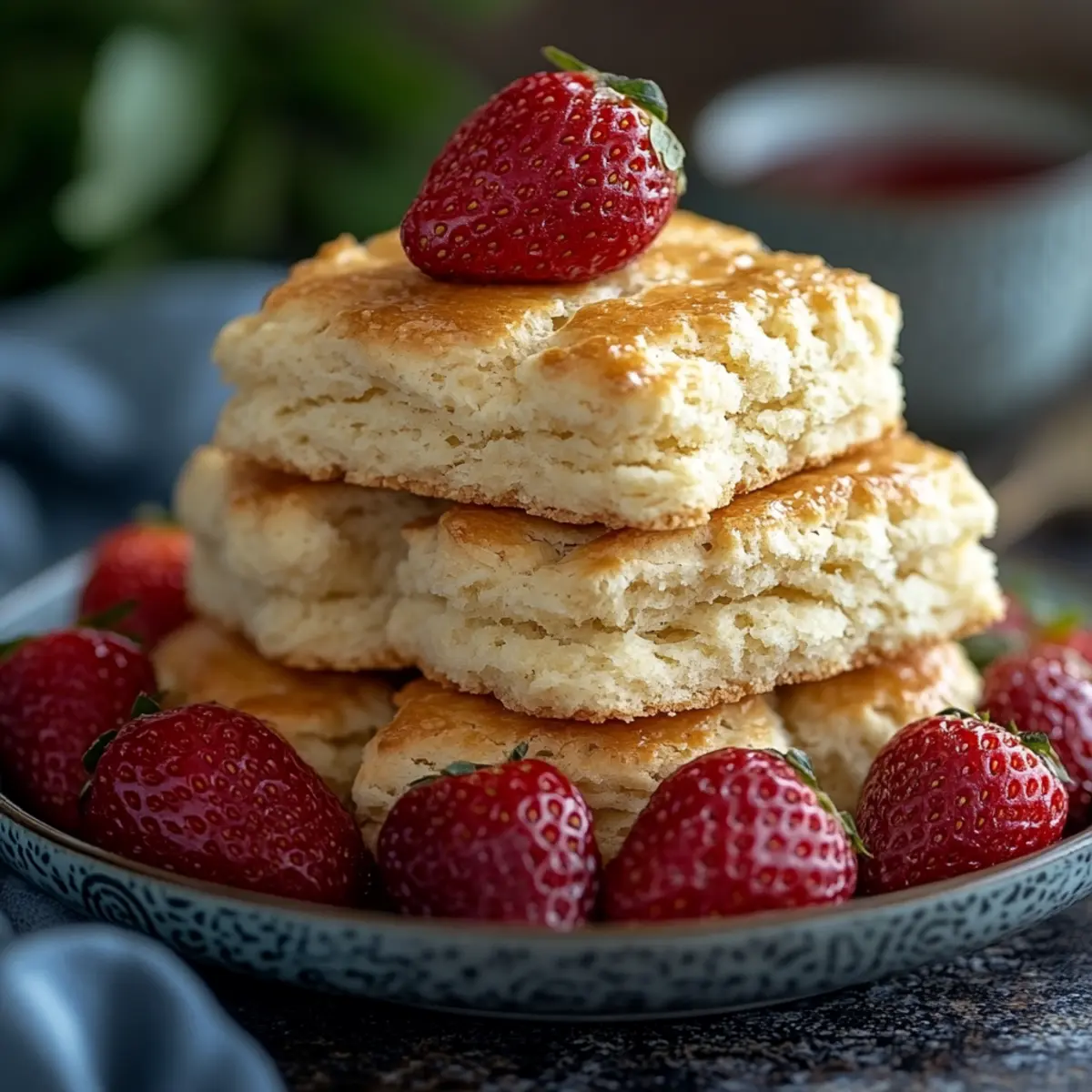 Strawberry Scones