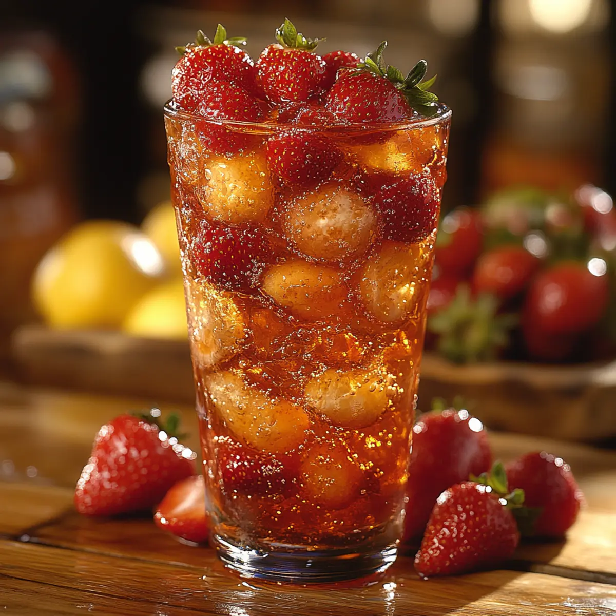 Strawberry Sweet Tea