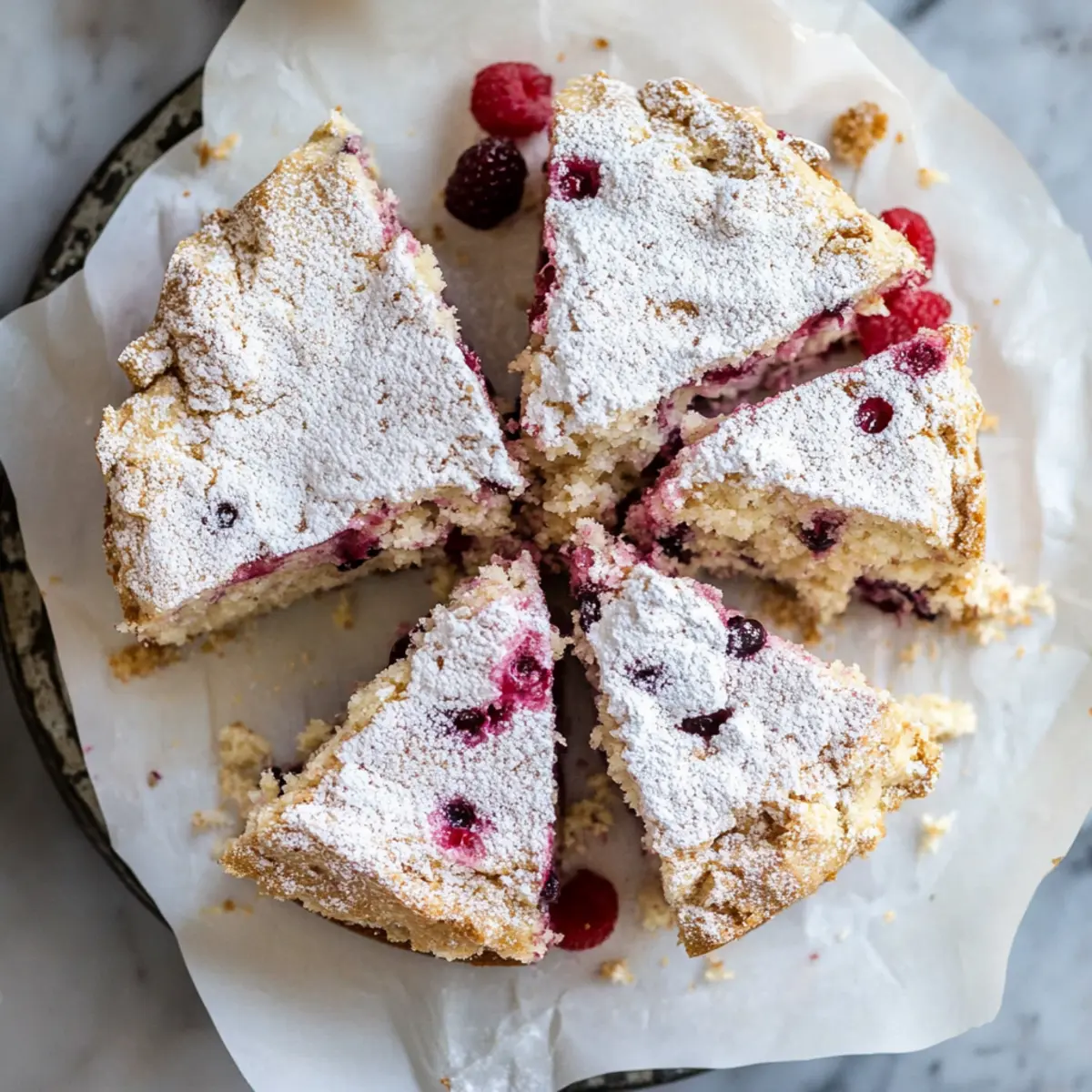 Summer Berry Cake
