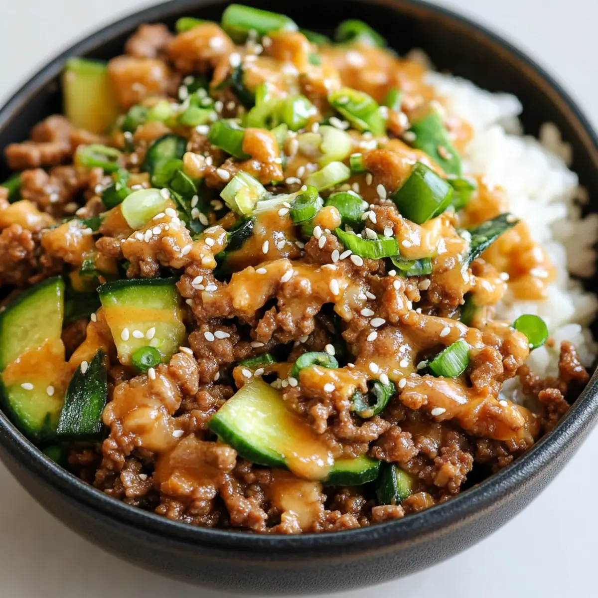 Teriyaki Ground Beef Stir Fry