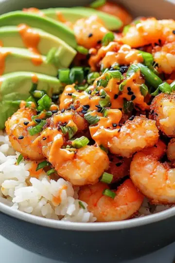 Bang Bang Shrimp Rice Bowl