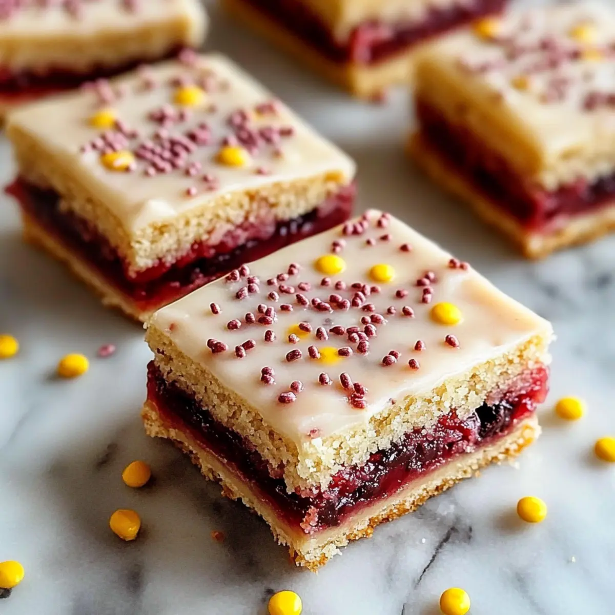 Poptart Cookie Bars