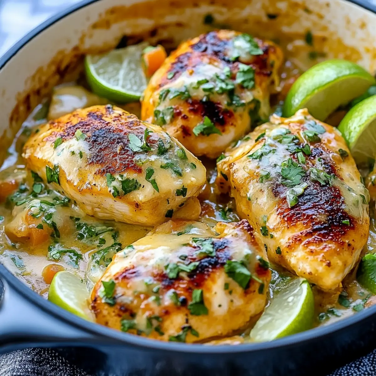 Salsa Verde Chicken Skillet