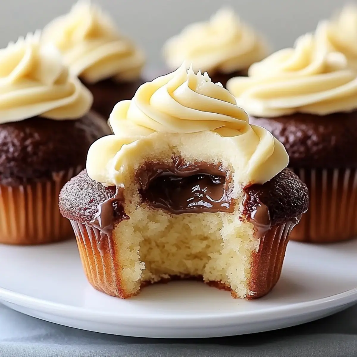 Boston Cream Pie Cupcakes