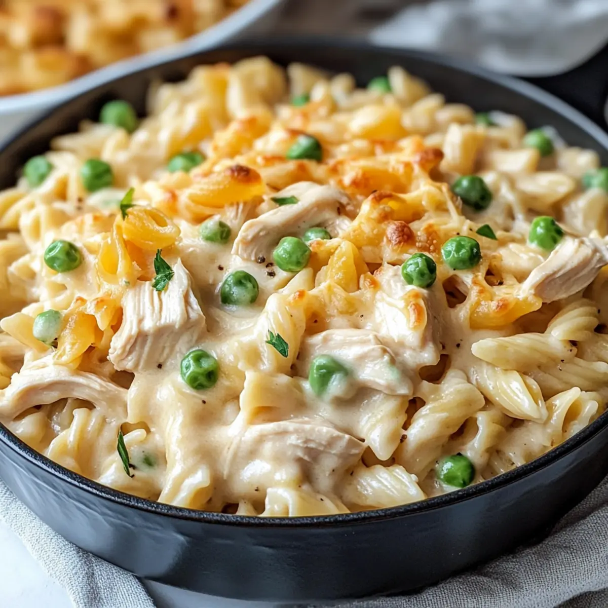 Chicken Pot Pie Pasta