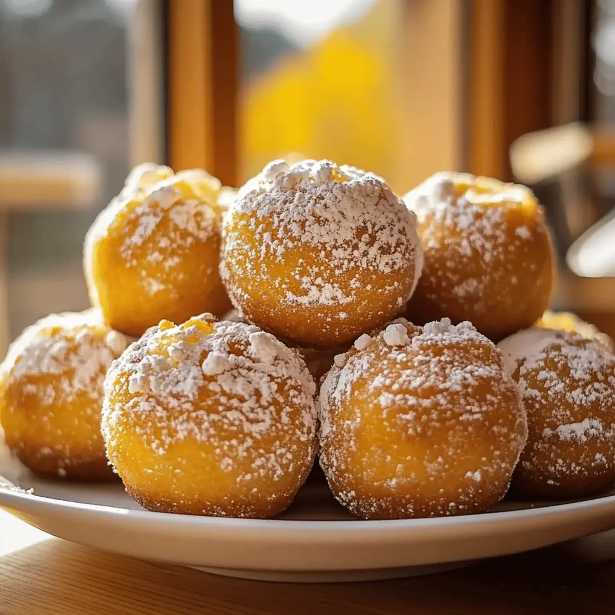 Baked Pumpkin Donut Holes