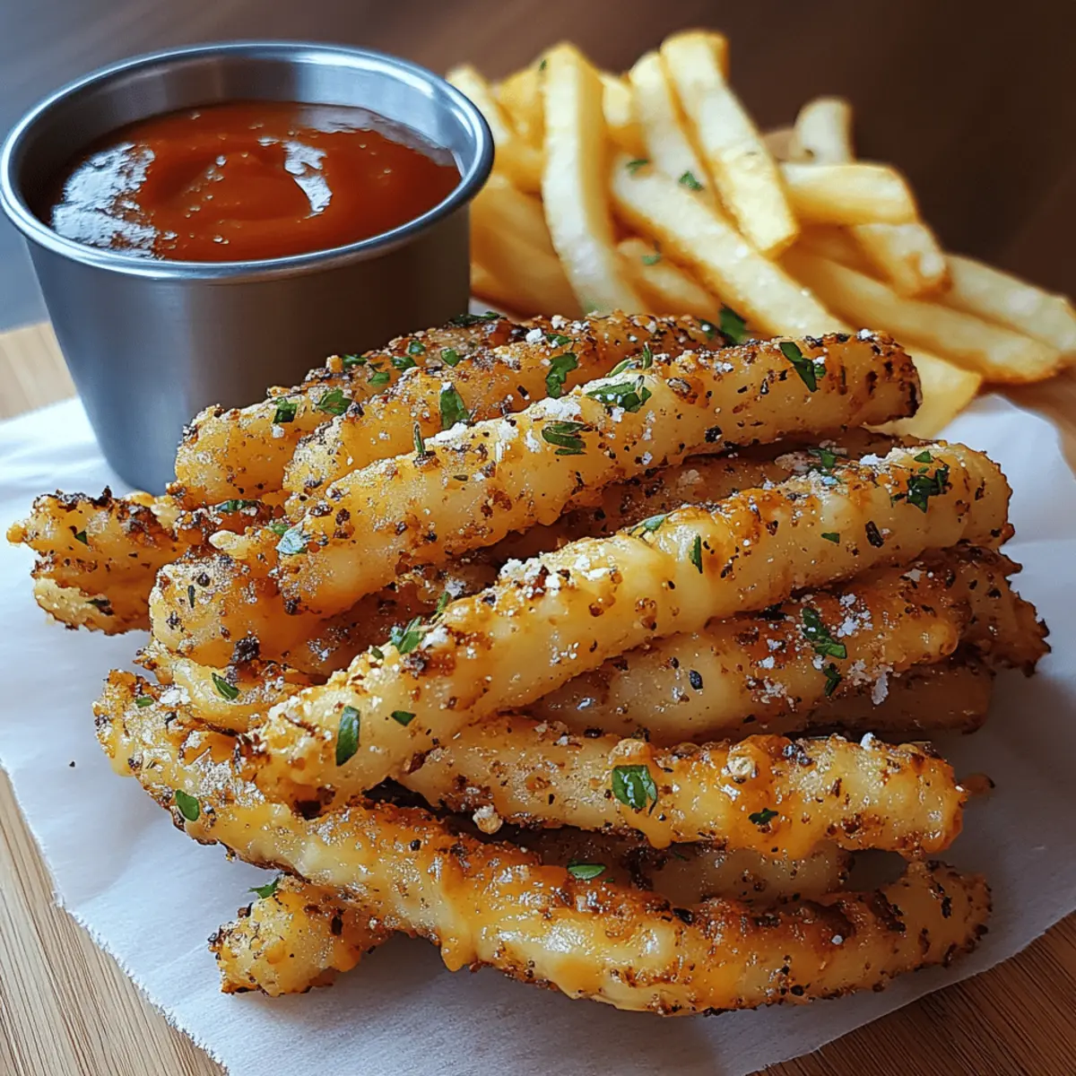 Crispy Mashed Potato Fries