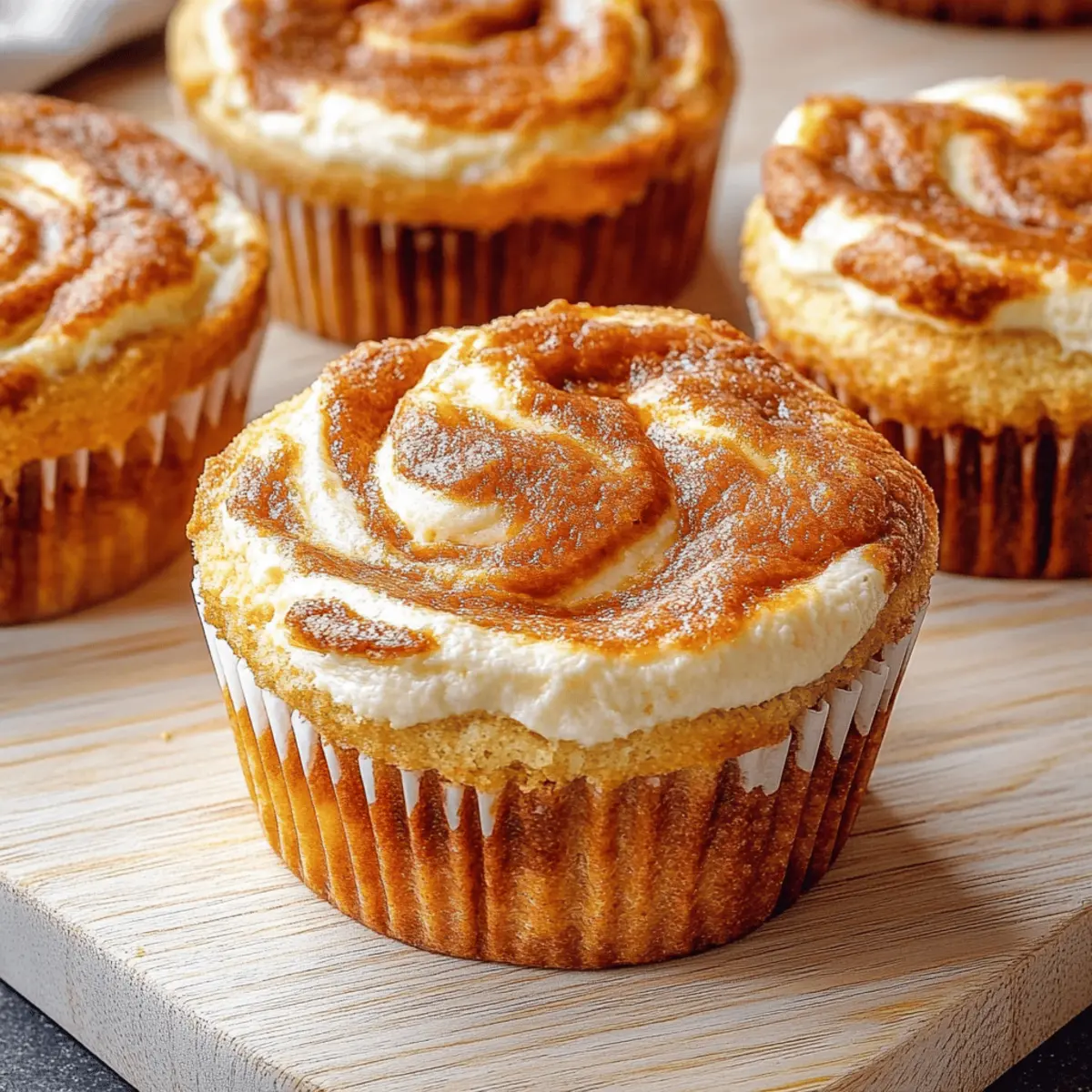 Pumpkin Cream Cheese Muffins