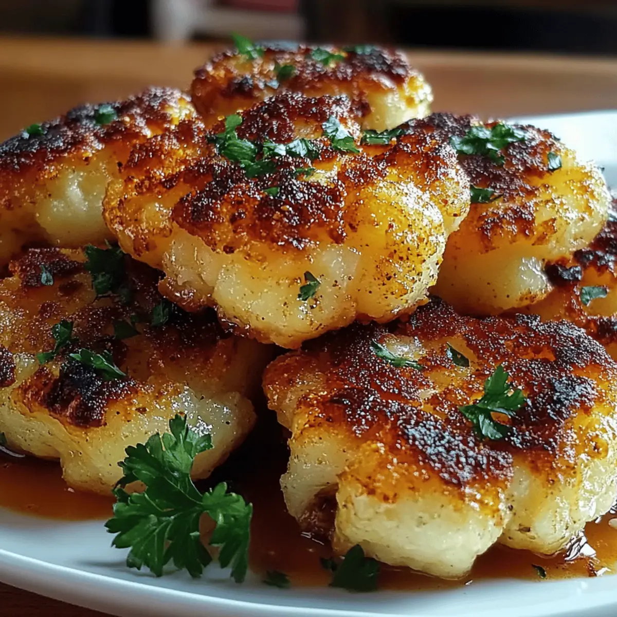 Crispy Roasted Cauliflower