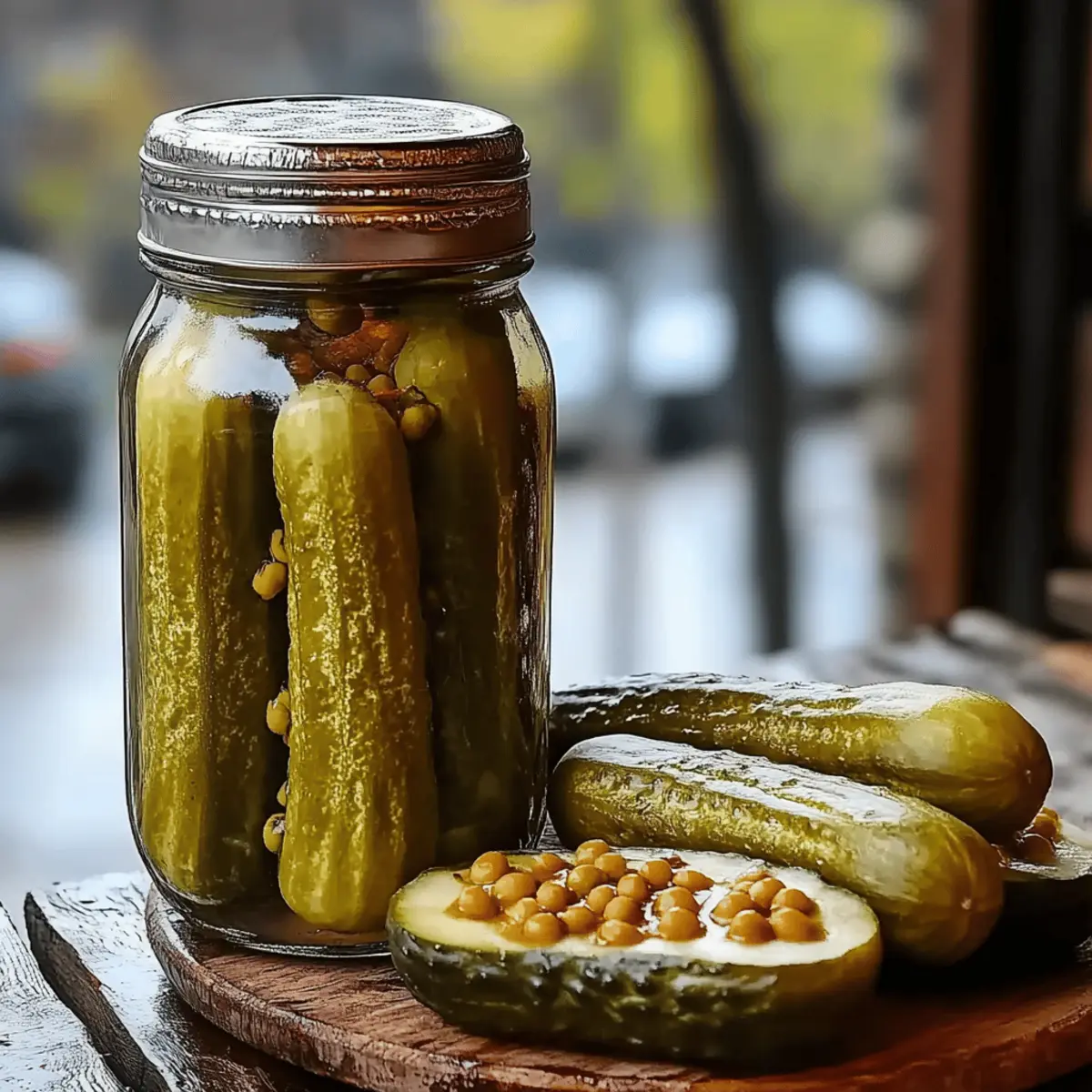 Canned Dill Pickle