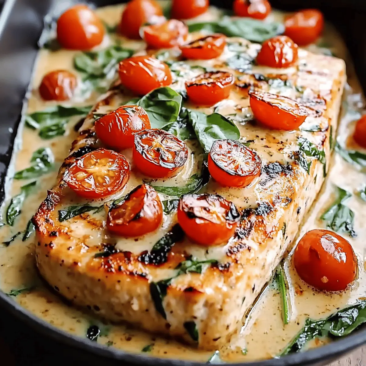 Creamy Tuscan Salmon