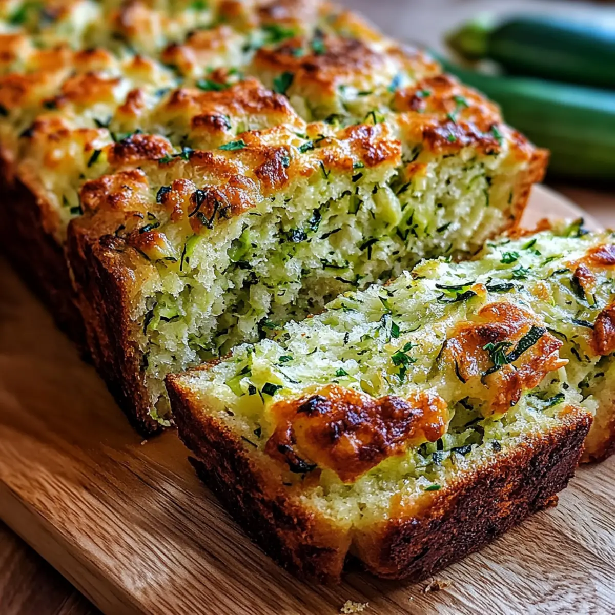 Zucchini Cheese Bread