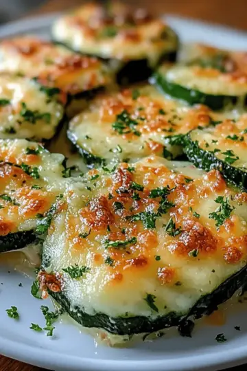 Baked Zucchini and Cheese