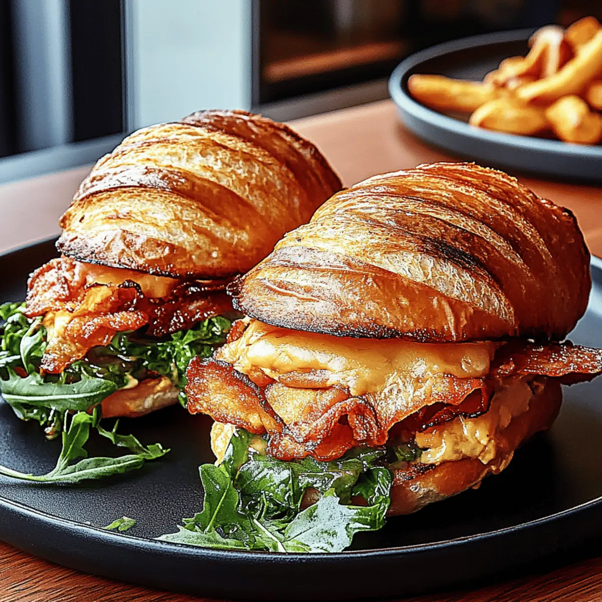 Croissant Breakfast Sandwich