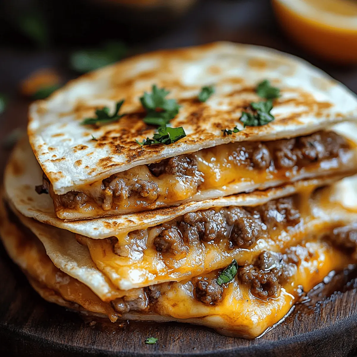 Smashburger Quesadillas