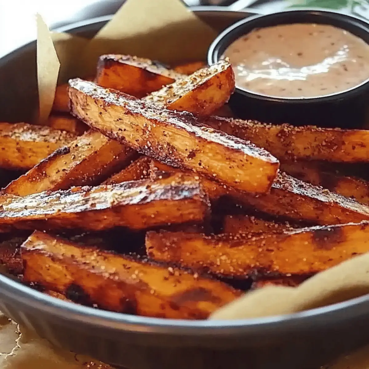 Crunchy Baked Sweet Potato Fries