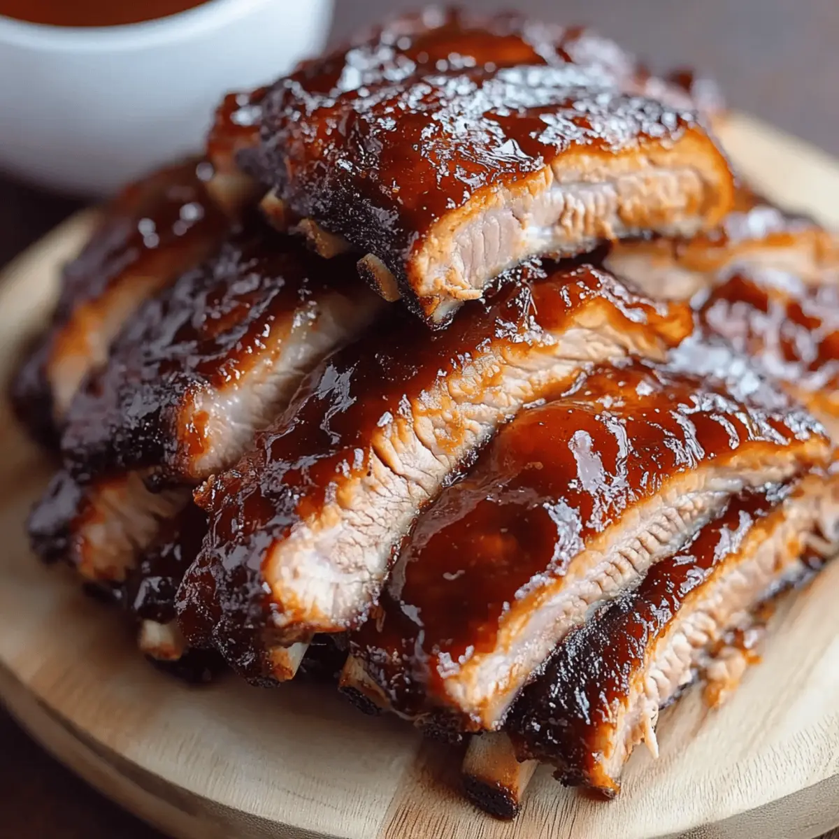 Slow Cooker BBQ Baby Back Ribs