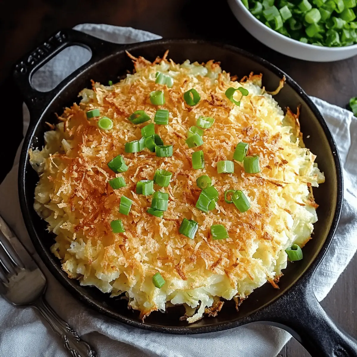 Irish Cheddar Cabbage Hash Brown Skillet