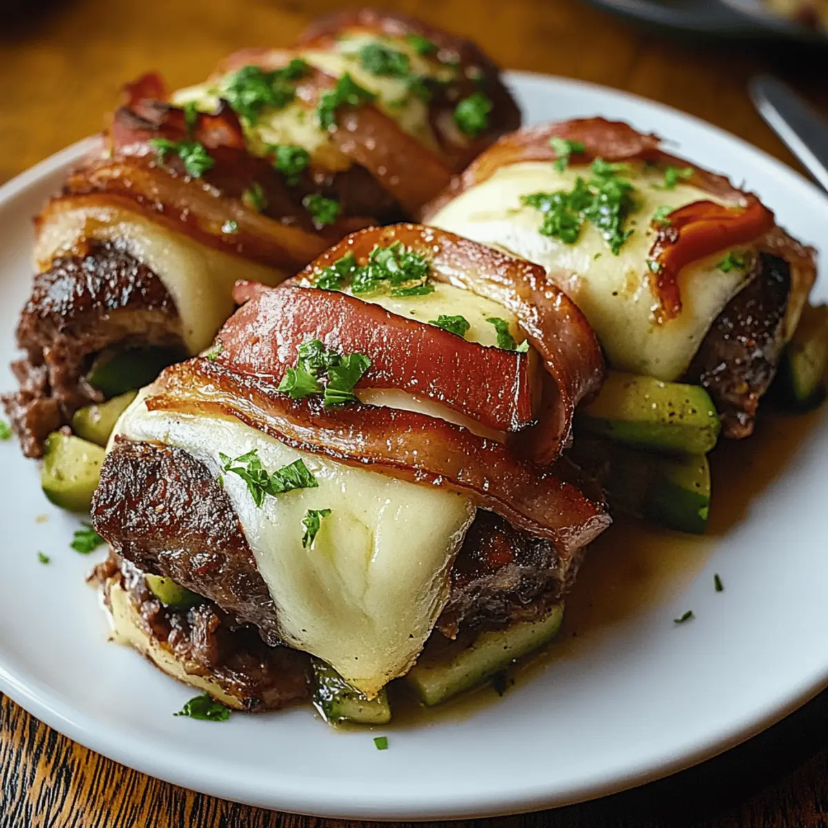 Keto Philly Cheesesteak Roll Ups