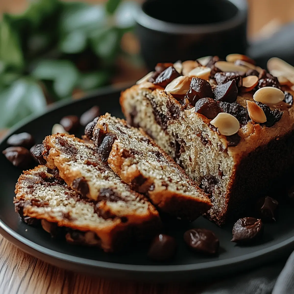 Banana Bread with Chocolate Chips