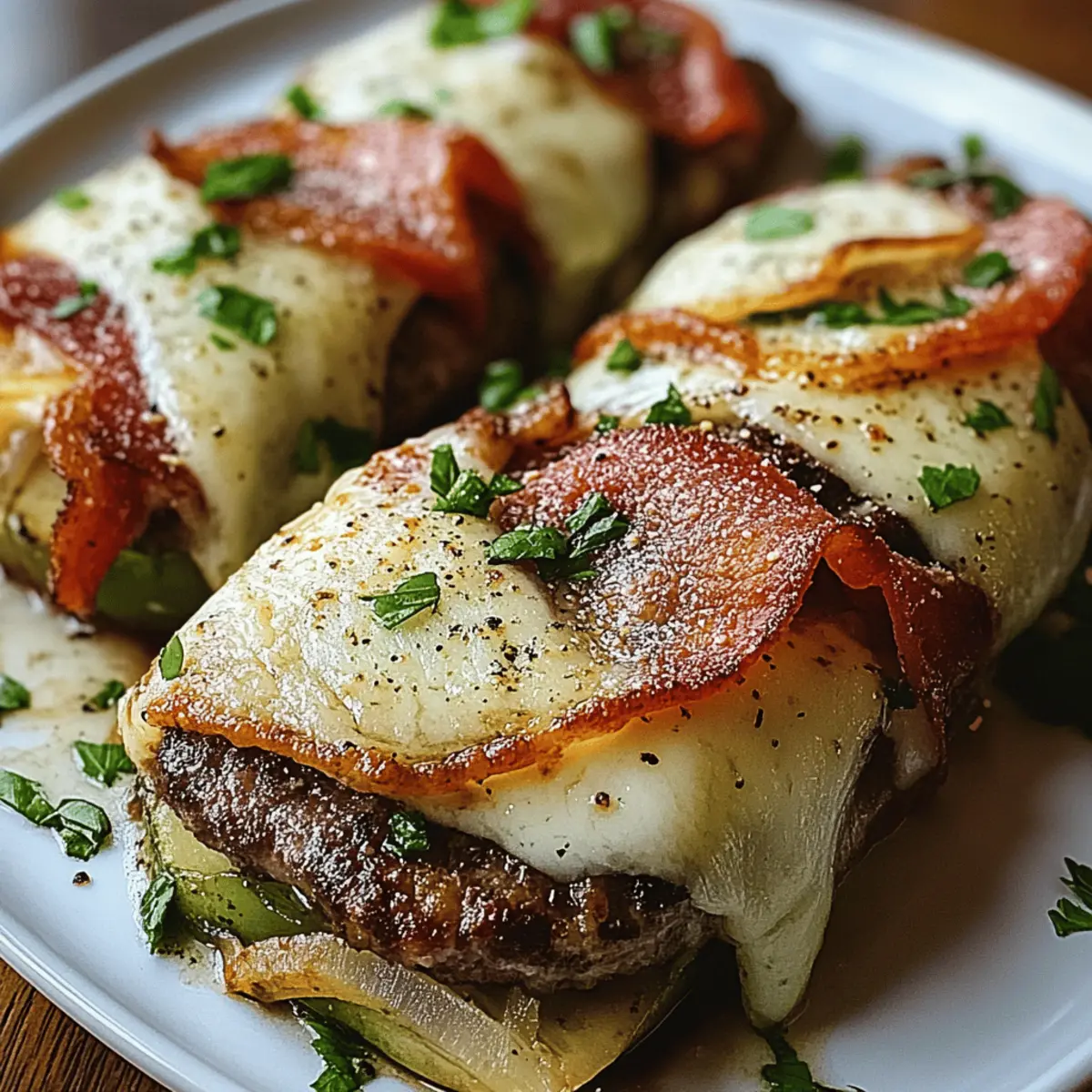 Keto Philly Cheesesteak Roll Ups