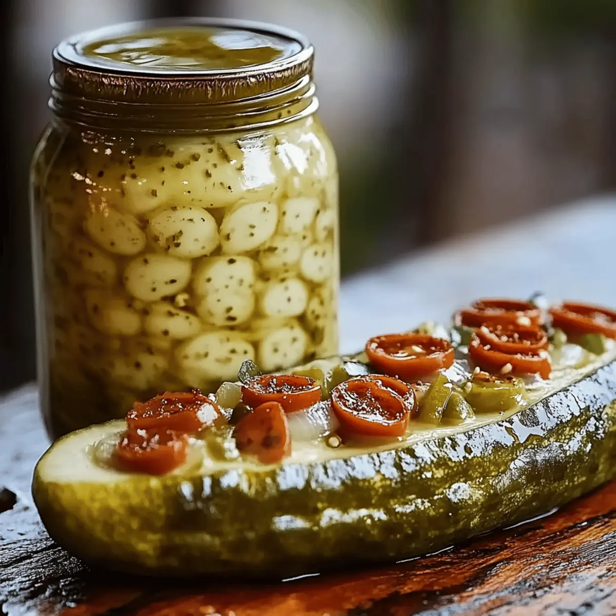 Canned Dill Pickle