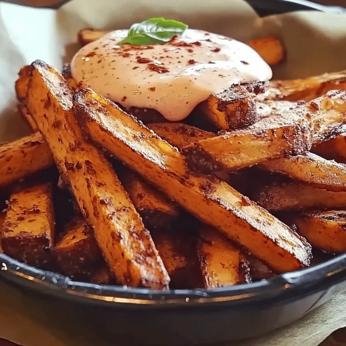 Crunchy Baked Sweet Potato Fries