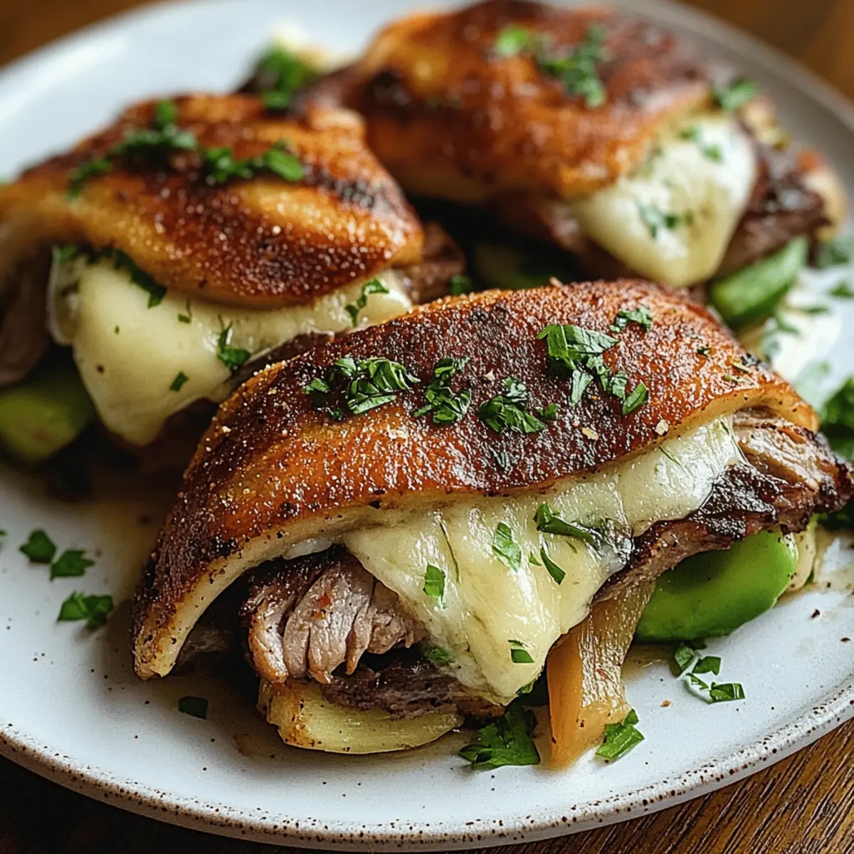 Keto Philly Cheesesteak Roll Ups