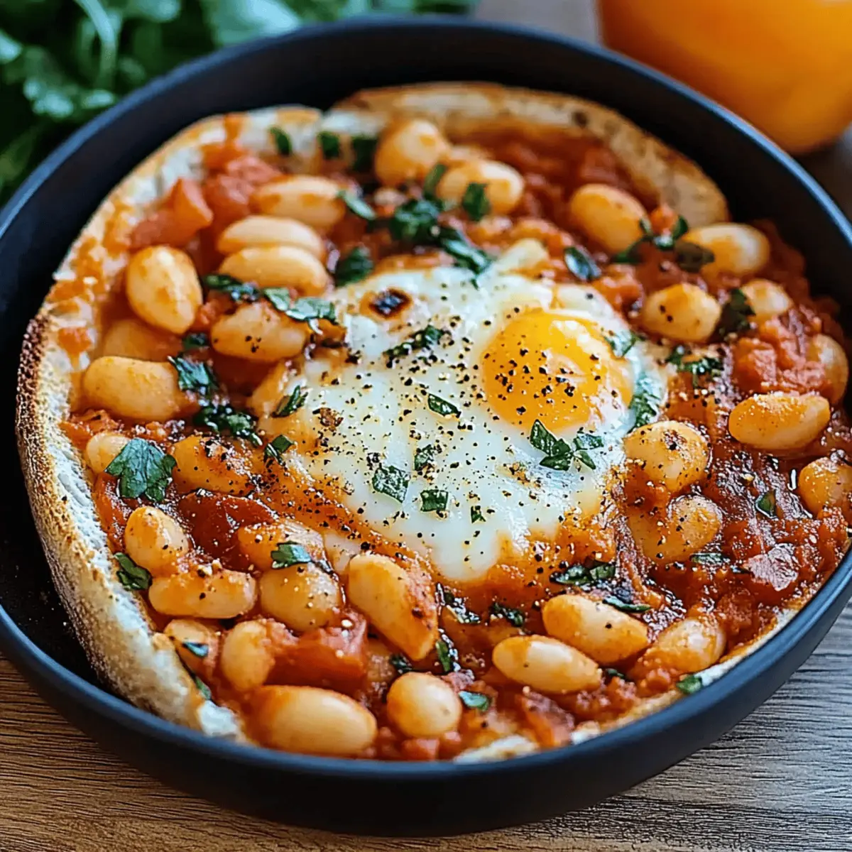 Spanish Beans & Eggs